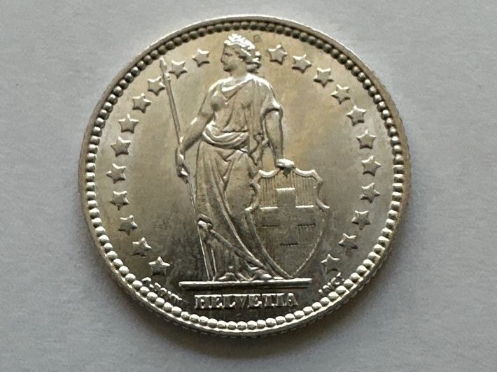 Tutti le monete: 1Fr 1914, -unz – Usato da Erlach venduto da gubbe1 1
