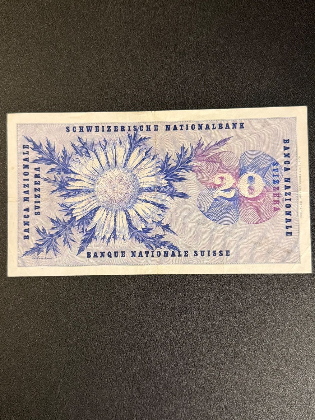 Banconote: 20 francs suisses 15 janvier 1969 K – Usato da SION venduto da MARCO-P-SION 1