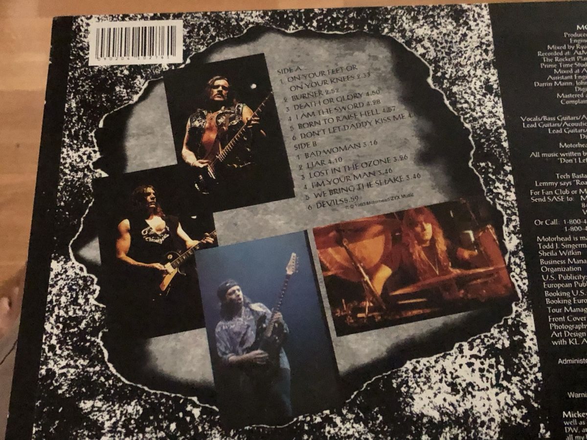 Dischi in vinile: Motörhead. 1993. Bastards. – Usato da Faulensee venduto da Mizuno06 3