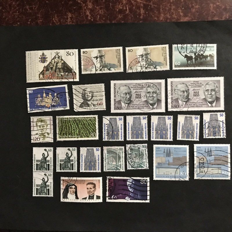 Tutti i francobolli: BRD 1981 - 1995 kl. Sammlung gest. – Usato da Uitikon Waldegg venduto da Gooddeal05 4