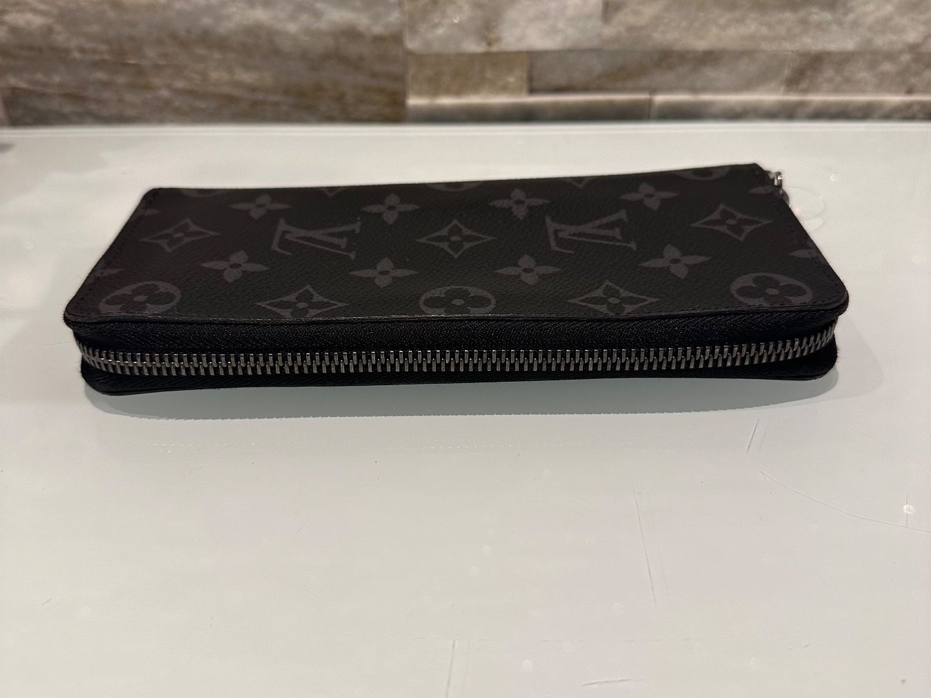 Louis Vuitton Portemonnaies: Louis Vuitton Long Wallet Eclipse - Nr. 1122 – D'occasion à Hittnau par LuxAndMore 2