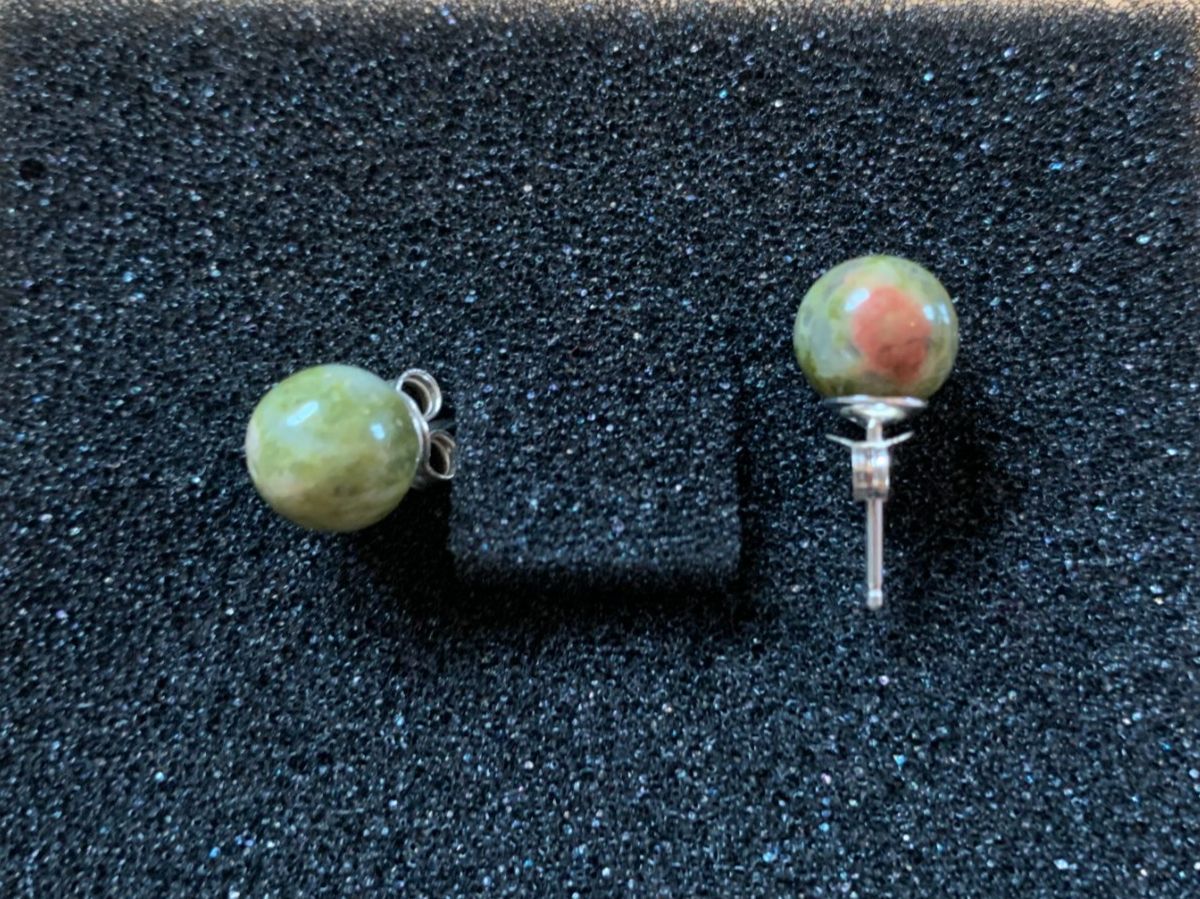 Orecchini pendenti & Orecchini a lobo: Ohrstecker Unakit, 9mm, 925 Silber – Nuovo (secondo la descrizione) da Worb venduto da farben20zauber 1