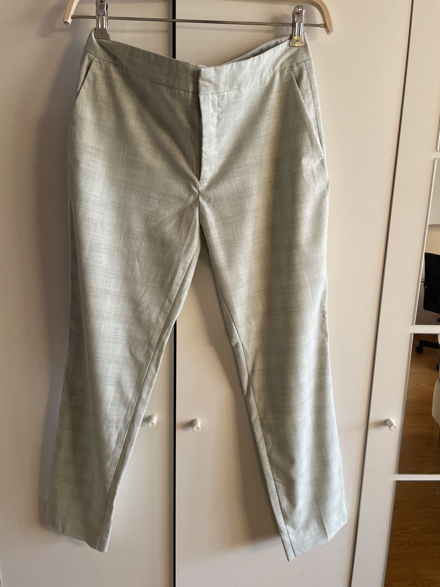 Zara Pantaloni: Elegante Zara Hose Gr. 38, hellgrün – Usato da Münsingen venduto da Secondhand89