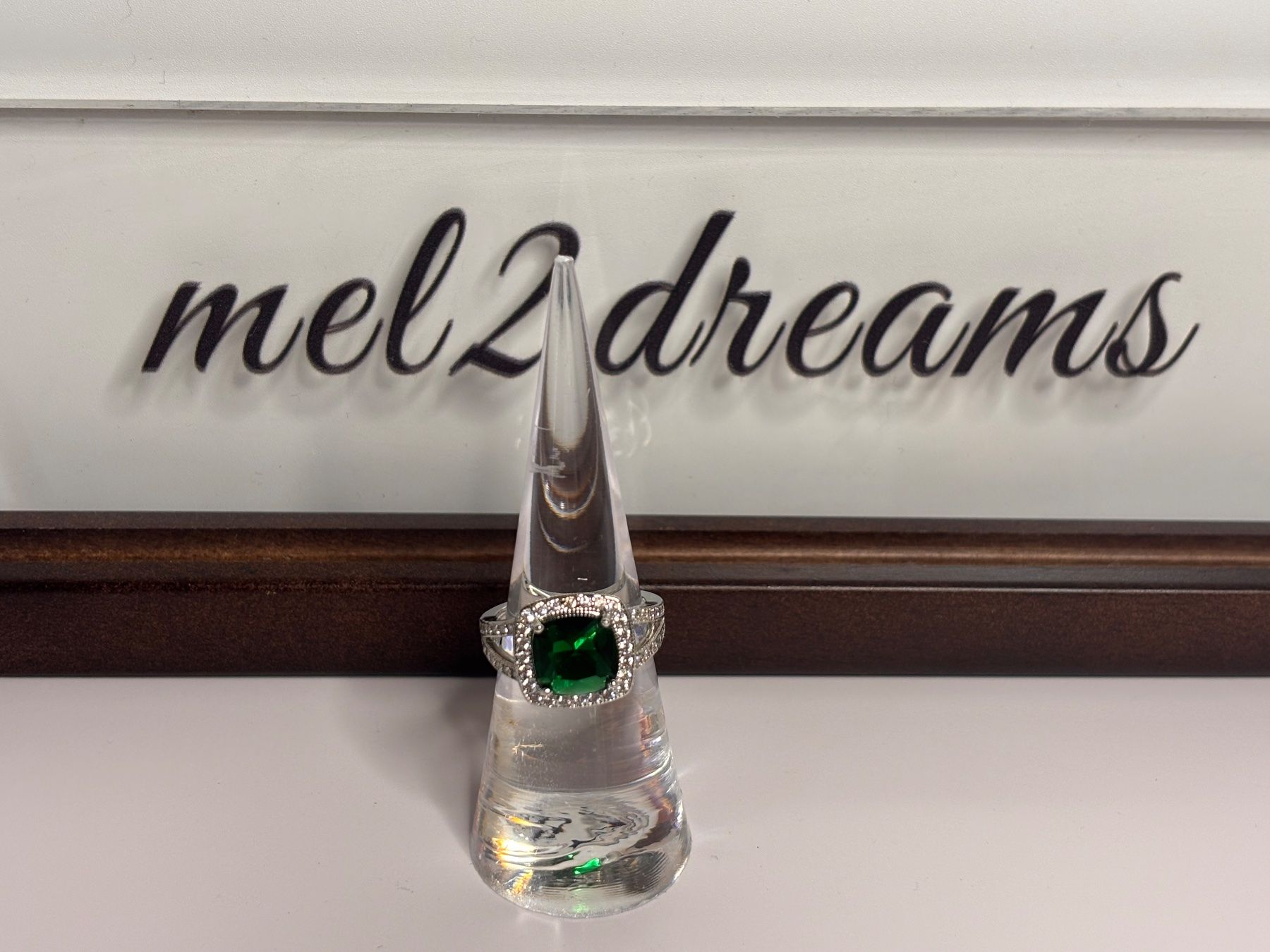Anelli: Bague élégante émeraude ✨ – Nuovo (secondo la descrizione) da Lausanne venduto da mel2dreams 5