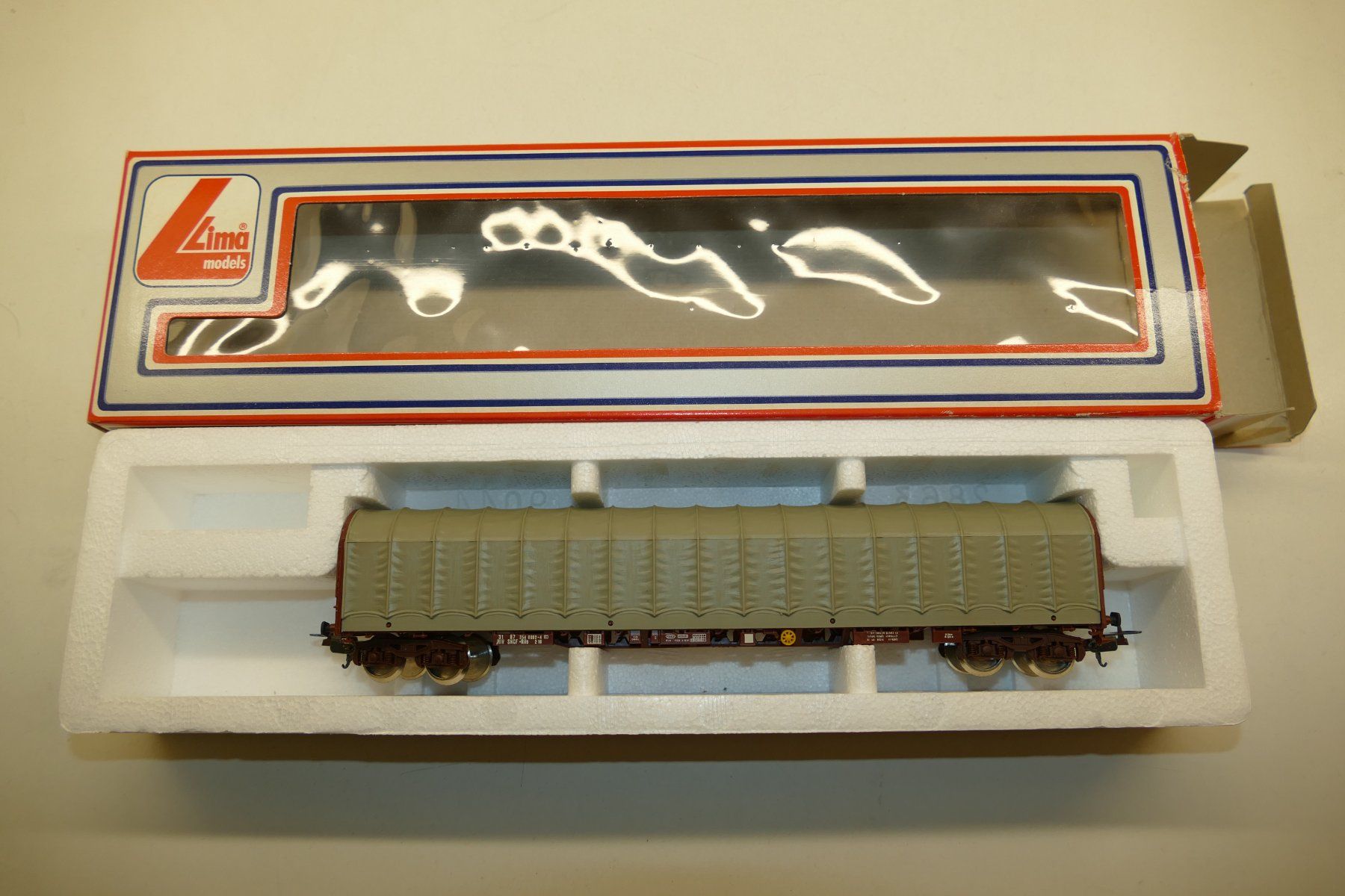 Lima Modellini di ferrovie: Lima H0: SNCF Planengüterwagen – Nuovo (secondo la descrizione) da Niederhasli venduto da Flash32