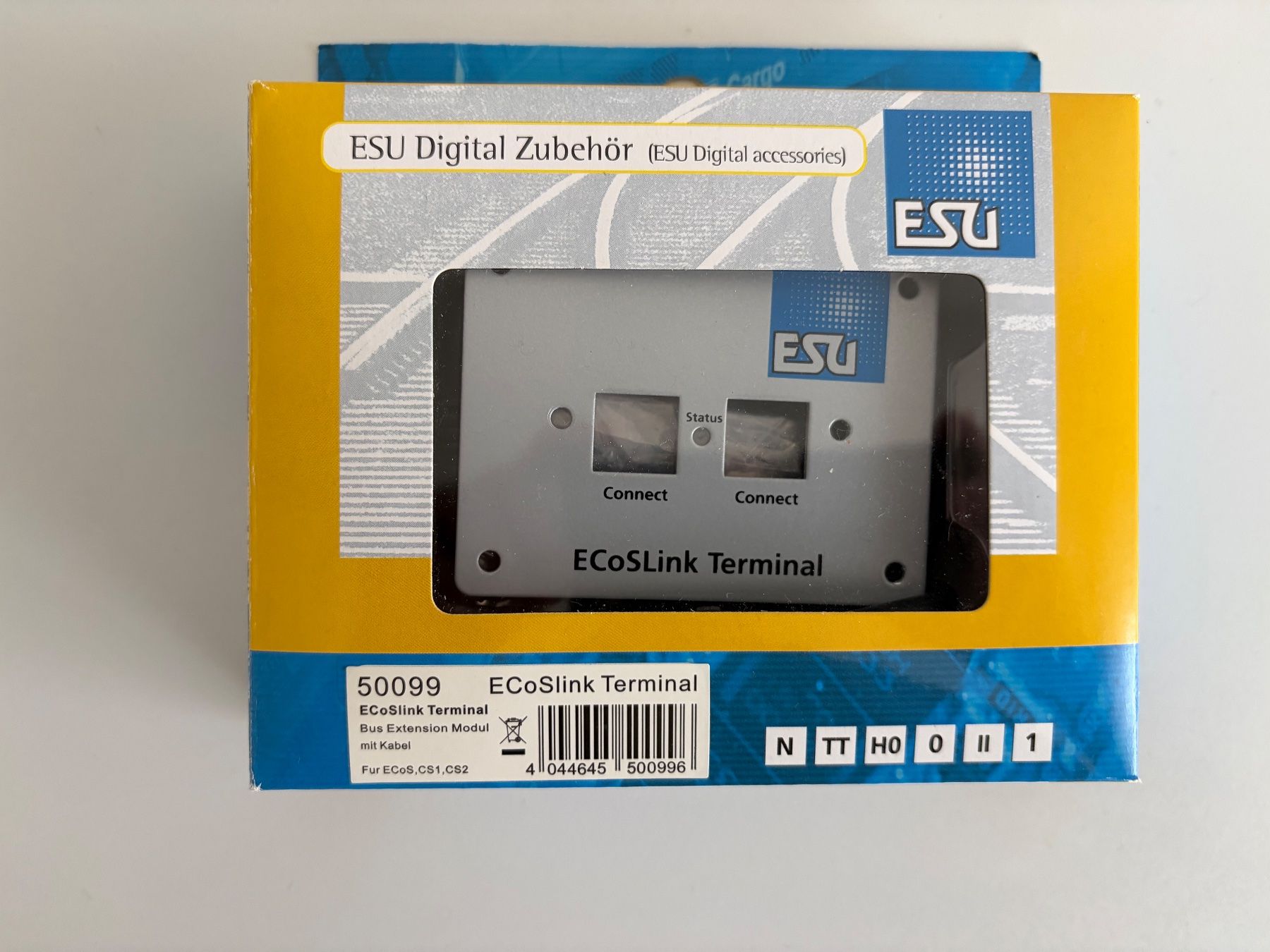 Esu Modellini di ferrovie: ESU ECoSLink Terminal Verteilermodul Art. Nr. 50099 – Usato da Mörschwil venduto da ottoman7