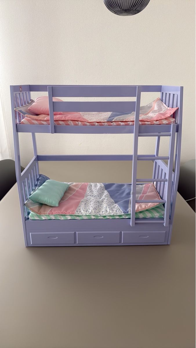 Casette per bambini: Doll Bunk Bed With Bedding - Perfect for Imaginative Play – Usato da Windisch venduto da hel_5hxx