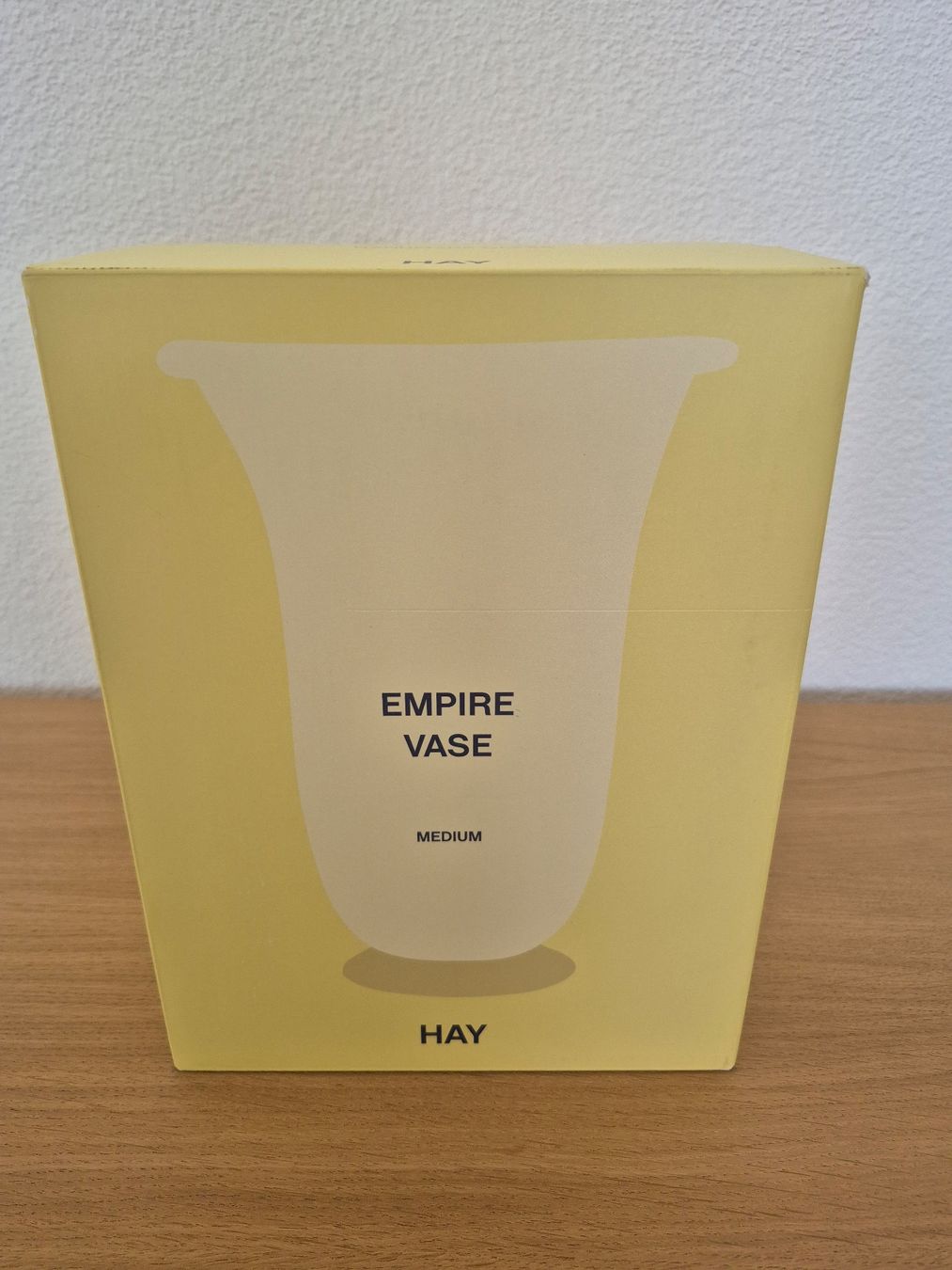 Hay Vasi & Recipienti: HAY Empire Vase Medium hellgelb Glas - NEU – Nuovo (secondo la descrizione) da Hirschthal venduto da edr567 3