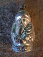 Weihnachtsbaumschmuck süsser Weihnachtsmann, Glas