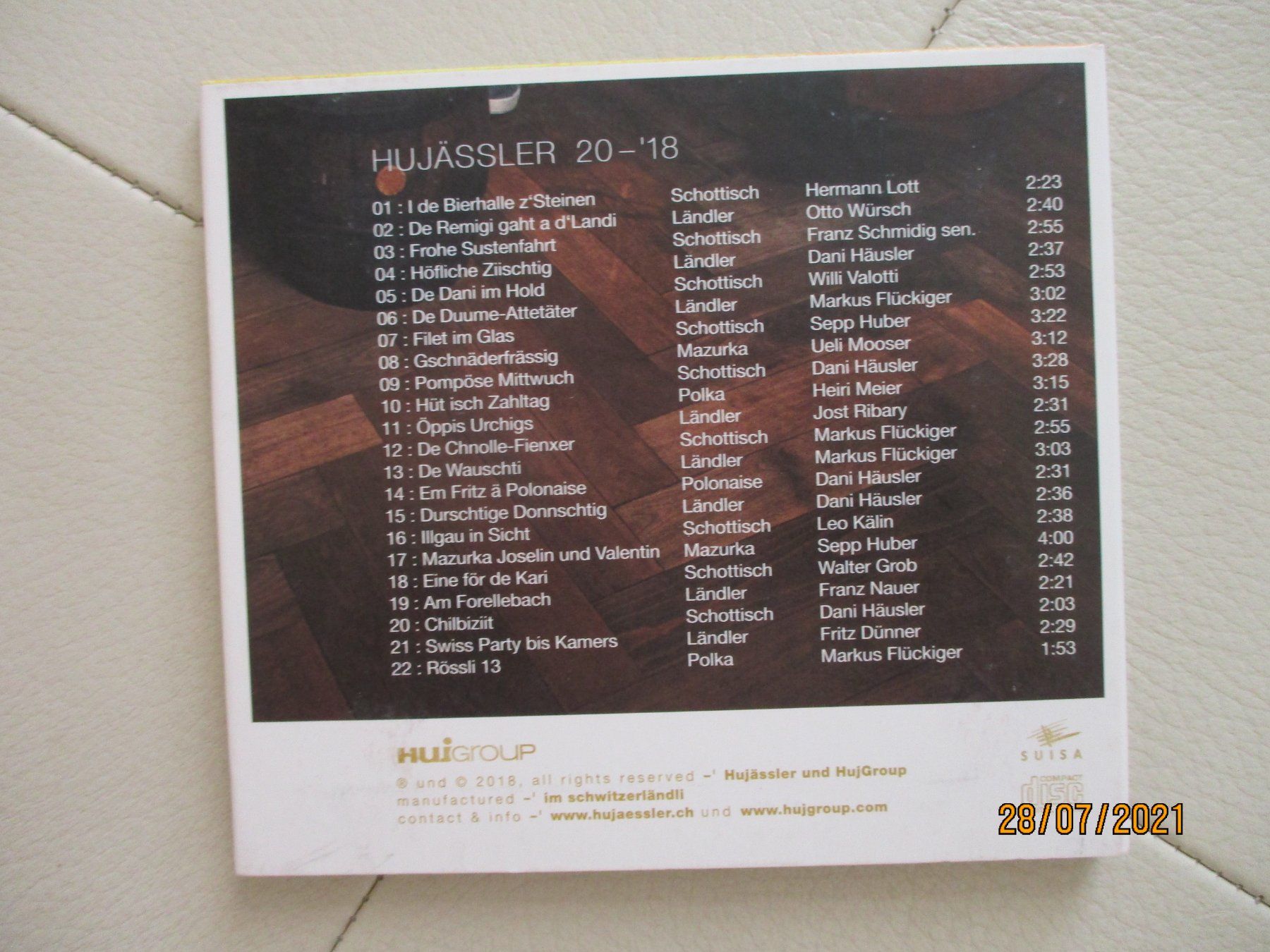 CDs: hujässler -  20-'18 – Gebraucht aus Liestal von Disc-Point 1
