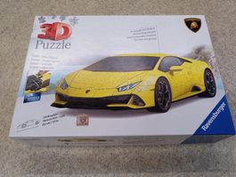 Lamborghini Ravensburger 3D Puzzle Huracán EVO-Giallo