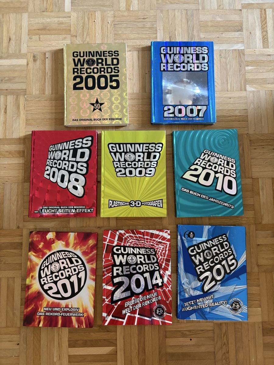 Livres: Guinness World Records Bücher  – D'occasion à Berikon par Herrmueller12