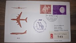 Swissair Zürich - Kampala 04.04.1965