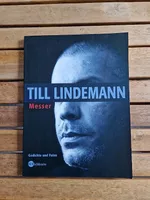Till Lindemann MESSER Gedichtband Softcover