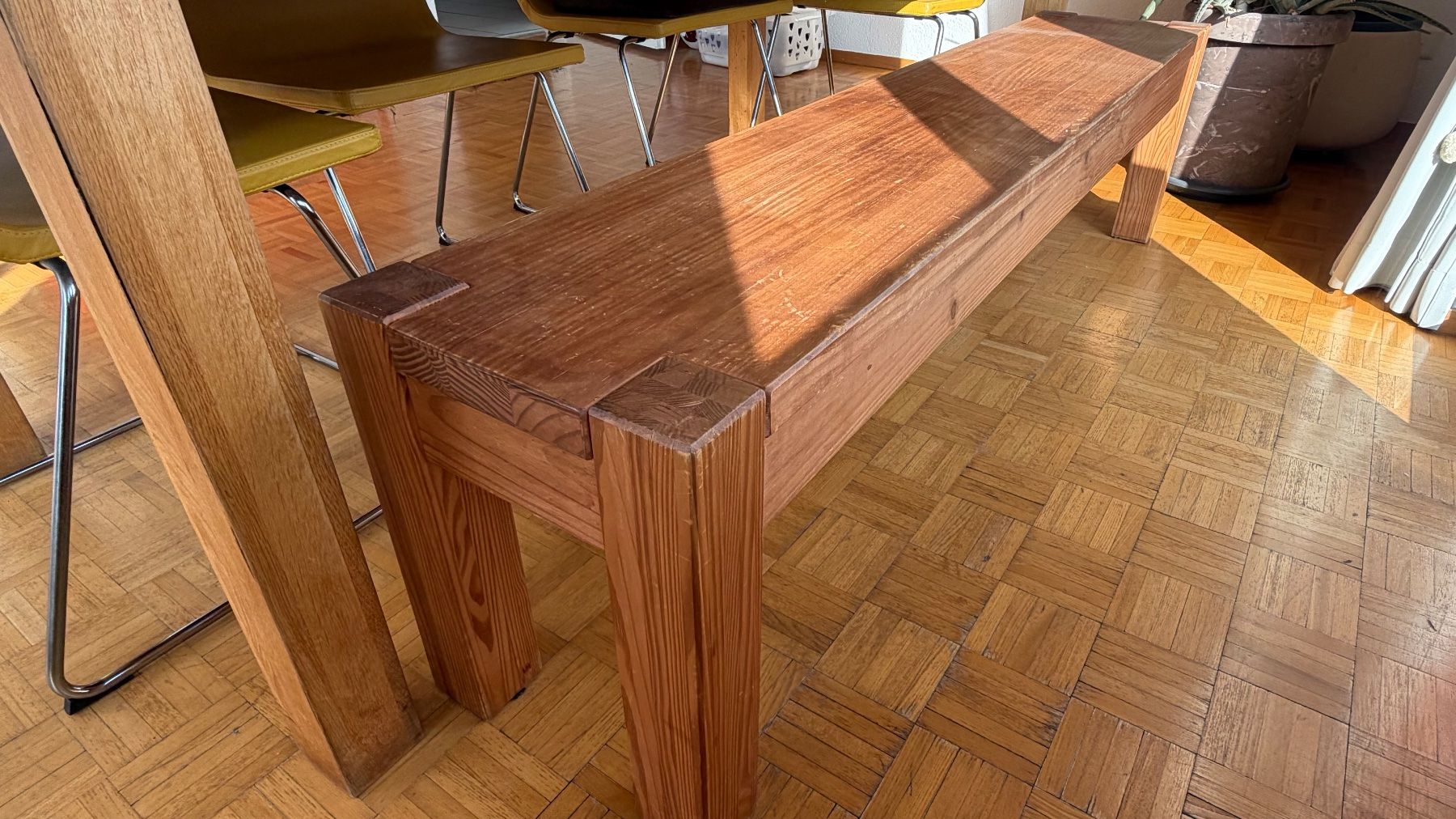 Tische: Dining Table in Wood + Bench! – Gebraucht aus Lugano von bad_2t9b 3