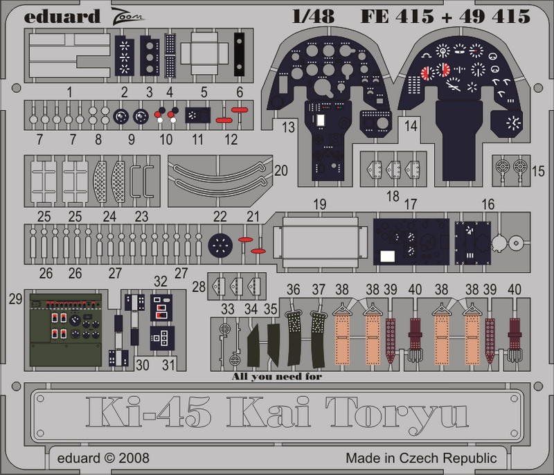 Kit di modellismo & Modellini statici: Kawasaki Ki-45 Toryu 1/48 – Nuovo e nell'imballaggio originale da Bözen venduto da jackieoh 5
