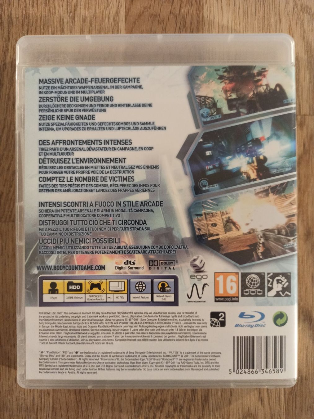 Giochi: Bodycount PS3 - TOP – Usato da Oberweningen venduto da mar_87mx 1