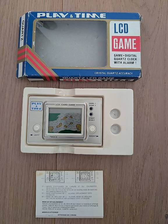 Analogue Console: Jeu LCD Play & Time – Usato da Nyon venduto da ERIC1260 1