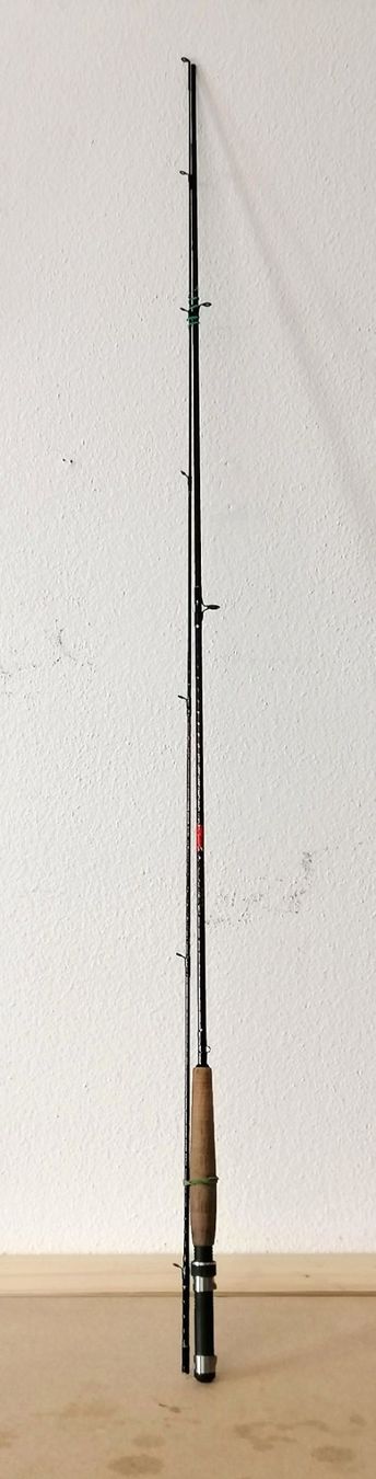 Canne da pesca: Fliegenrute Interfish Penta Graphite 6wt 2-teilig – Usato da Reinach BL venduto da fliegenrolli