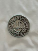 1 Franken 1899  Silber, Rar