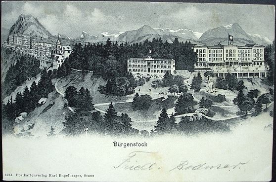 Cartes postales: BÜRGENSTOCK – D'occasion à Jona par philajona