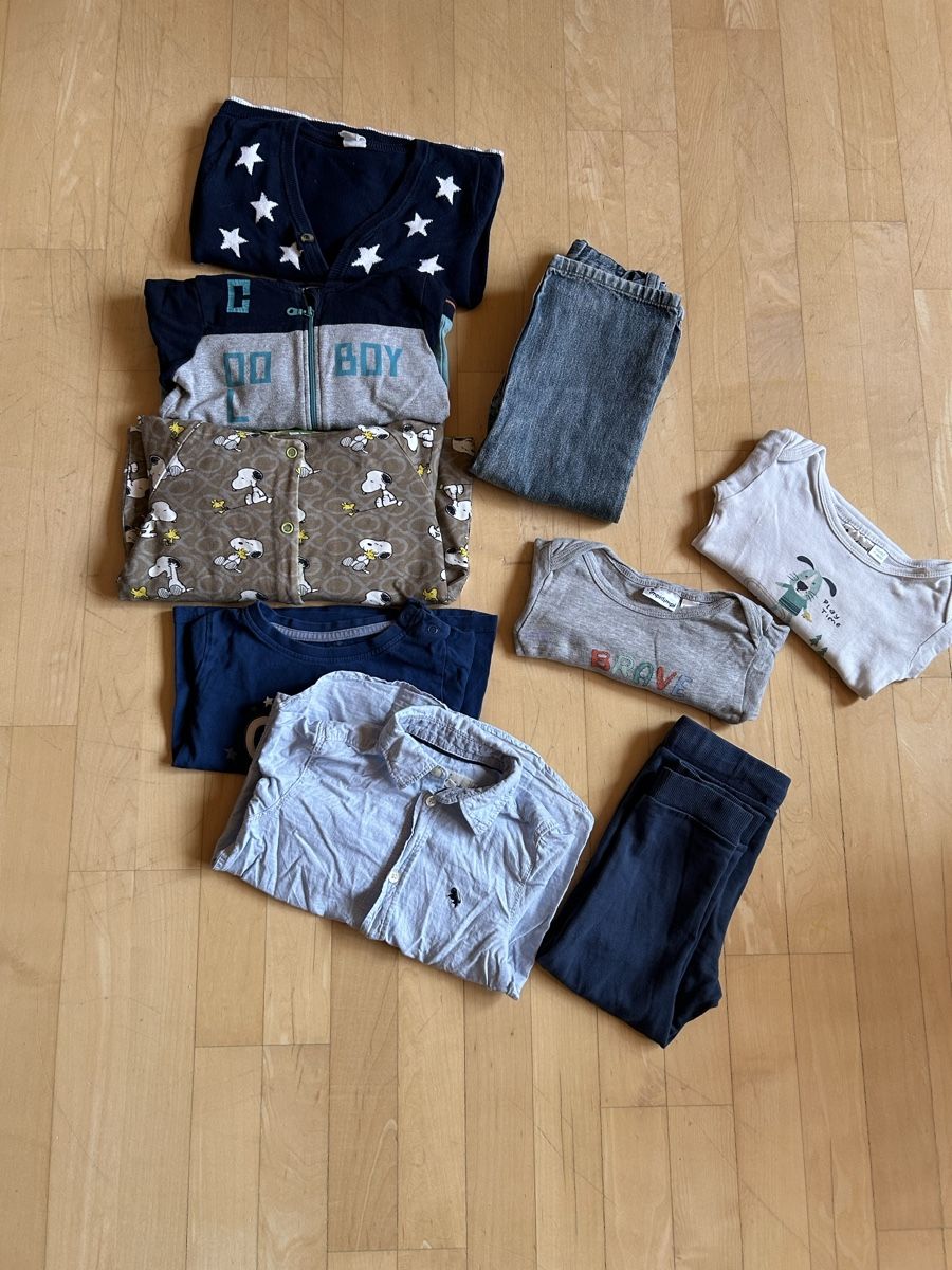 Kleiderpakete & -sets: Winter-Jungs-Kleiderpaket, Grösse 92, 9-teilig – Gebraucht aus Hindelbank von Kaktus130