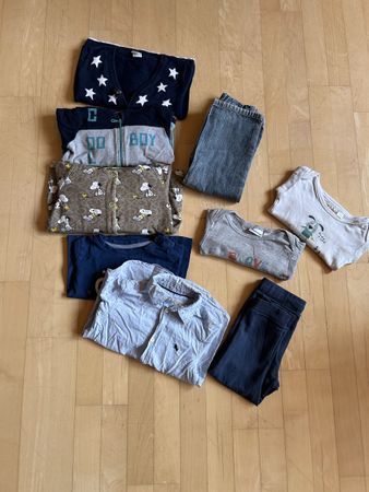 Winter-Jungs-Kleiderpaket, Grösse 92, 9-teilig