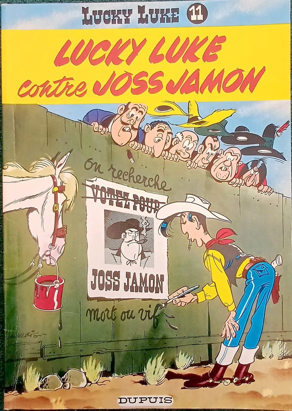 Fumetti: BD Lucky Luke contre Joss Jamon Edition 1977 – Usato da Meyrin venduto da nicecool