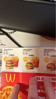 McDonald's Gutscheine Big Mac Menü McChicken Menü
