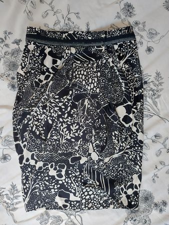 Jupe Vivienne Tam 100% soie - Taille S