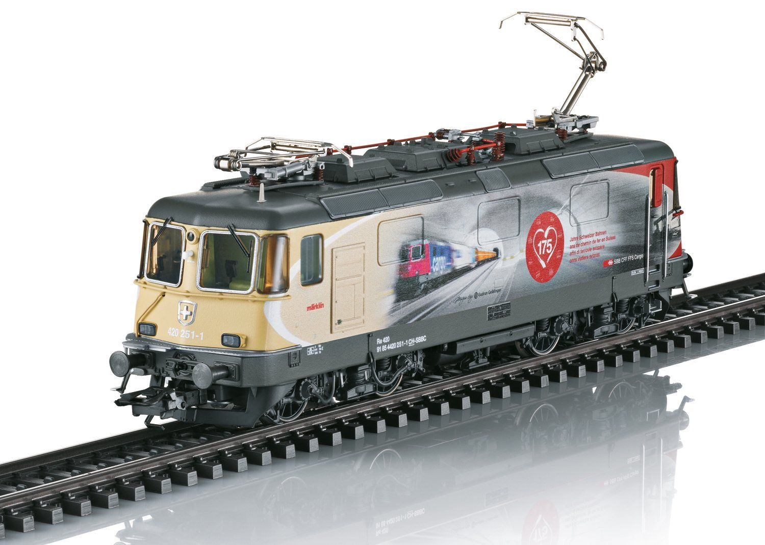 Märklin Modellini di ferrovie: Märklin Re 420 "175" Digital MFX+ Sound – Nuovo e nell'imballaggio originale da Martigny venduto da nevada98