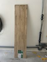 Neue Massivholz Leimholzplatte Eiche 2200x500x18mm!