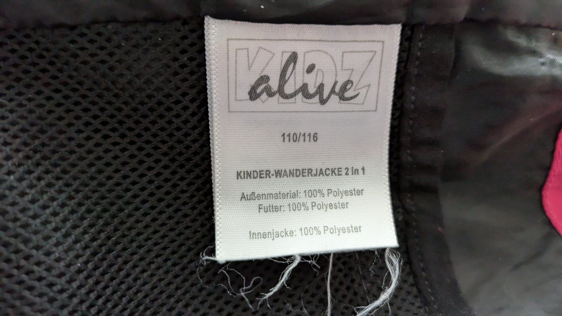 Giacche & Cappotti: Kinder Wander Jacke 2 in 1 - 110/116 – Usato da Staufen venduto da Fleby84 6