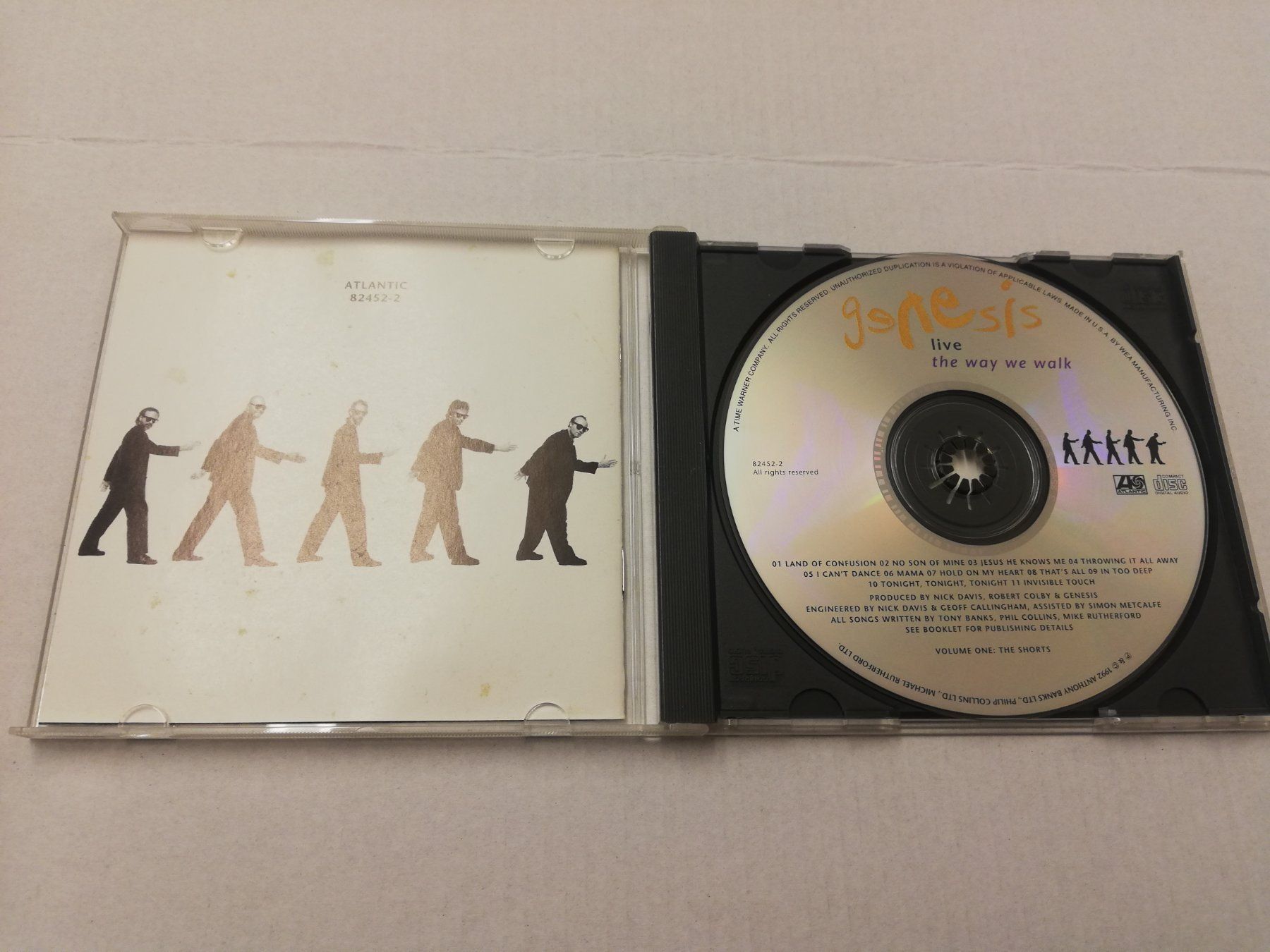 CD: GENESIS - LIVE - THE WAY WE WALK – Usato da Bern venduto da Vinylsound.ch 2