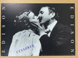 Plakat Edison Company Le Baiser 70er - 80-er Jahre