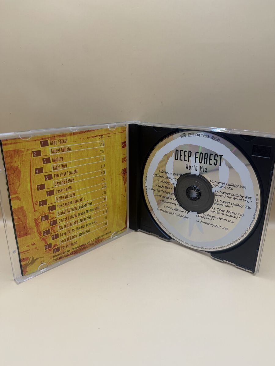 CD: Deep Forest - World Mix - CD Album - 1994 – Usato da Genève venduto da sho_67qj 2