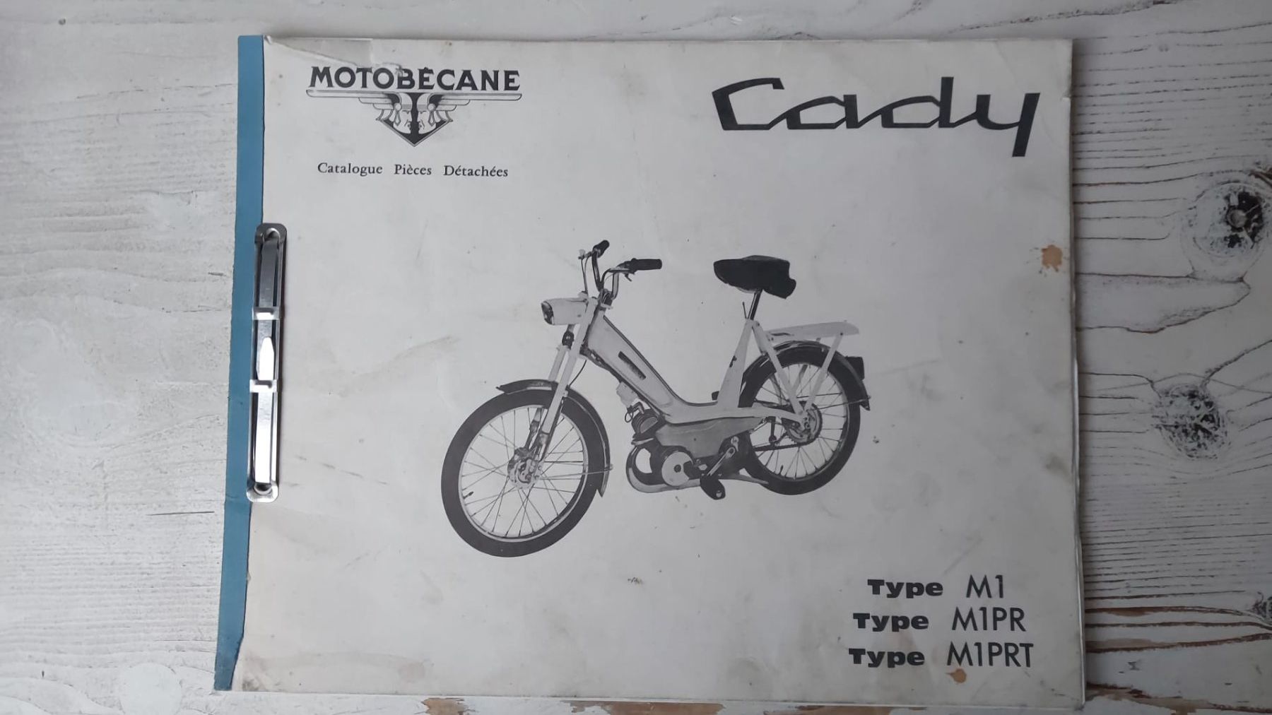 Parti ricambio per ciclomotori: Ersatzteilkatalog Motobécane Cady – Usato da Henggart venduto da Jan073