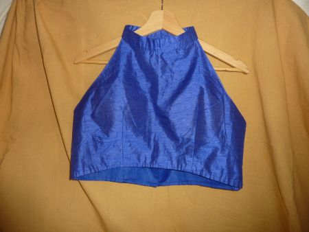 blouse bleu M neuf de soirée pur l'été femme