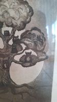 Lilly Langenegger - Herziges Eulenbild Erstabzug Epr. d'Art