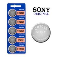 5 Batterien Sony CR2025