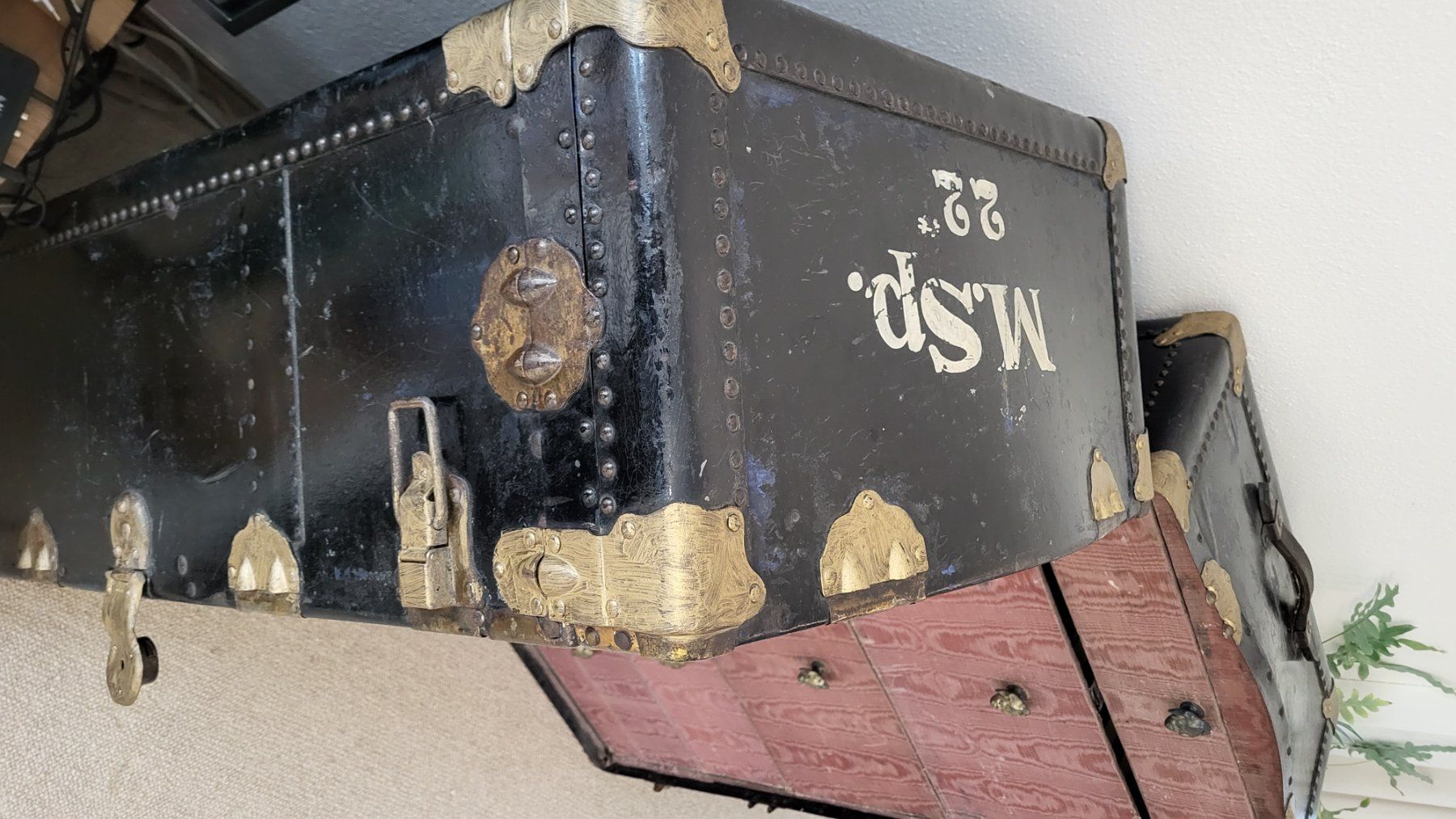 Hermès Valigie: Antiker Überseekoffer original vintage – Usato da Lyss venduto da Schrotthandel 4