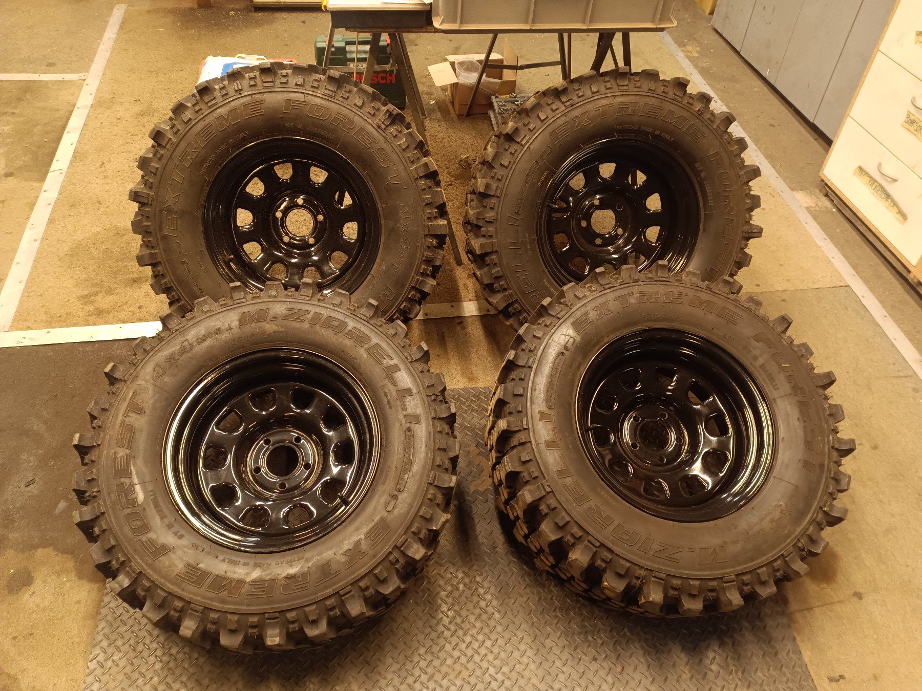 Pneumatici & Ruote complete: Jeep Felgen odee Offroad Reifen – Nuovo (secondo la descrizione) da Arnegg venduto da Funny05