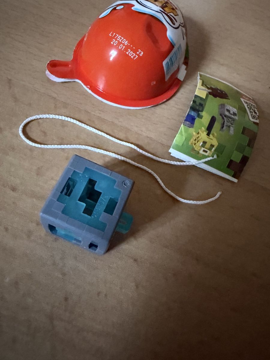 Figuren: Minecraft, Block, Kinder Joy  – Neu und originalverpackt aus Rochefort von ise_c7lc