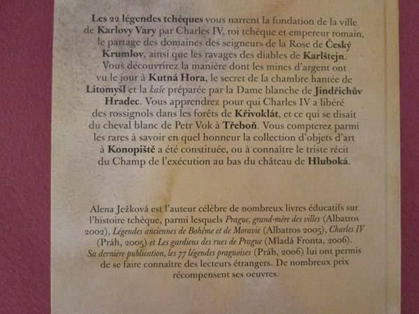 Livres: 22 Légendes tchèques – D'occasion à Neuchâtel par Dualseele 9
