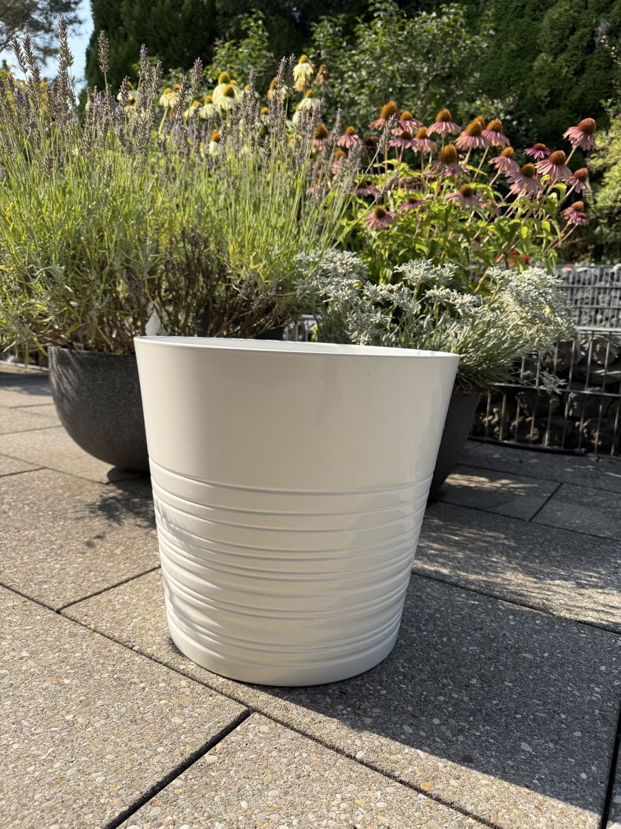 Ikea Vasi per fiori: Weisser Blumentopf  – Nuovo (secondo la descrizione) da Gockhausen venduto da Dbielmann