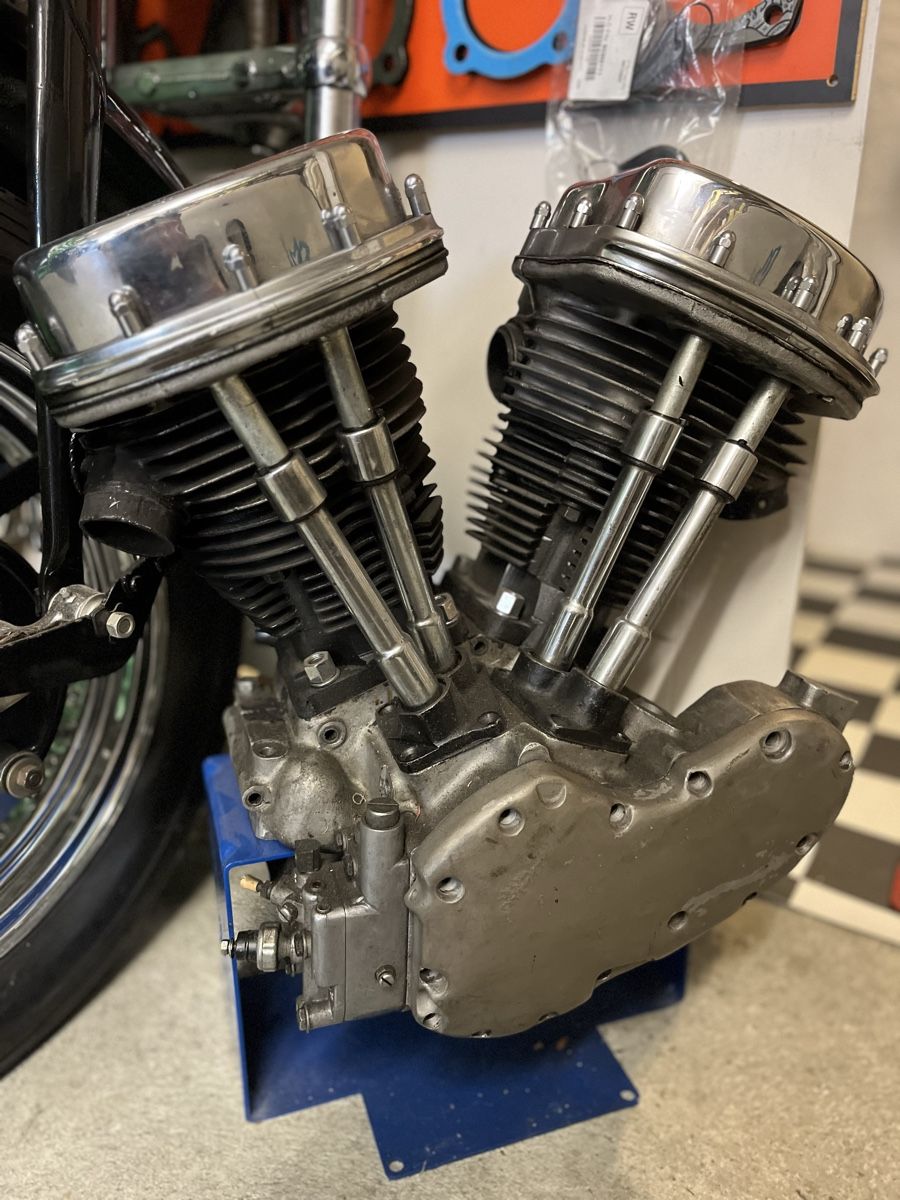 Harley-Davidson Motori: Harley Panhead Deko Motor – Difettoso da Meilen venduto da Gempi