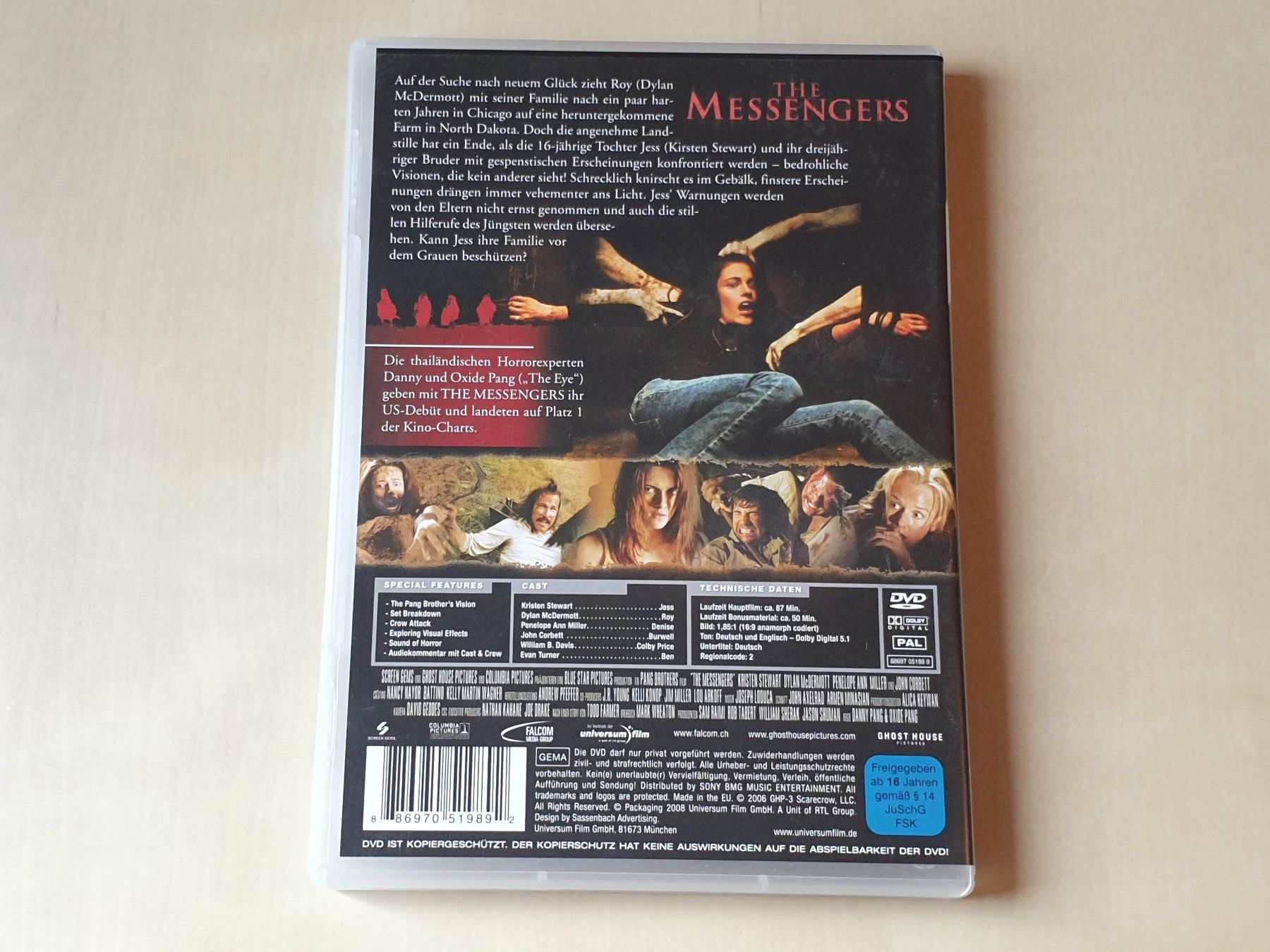 Tous les DVDs: The Messengers – D'occasion à Stansstad par collectorsshop 1