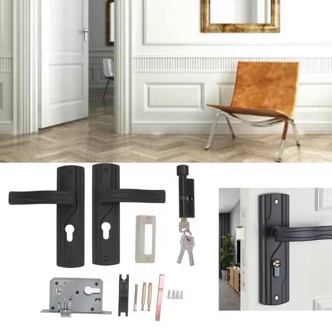 Ferramenta: Serrure de poignée de porte intérieure robustes et complete – Nuovo e nell'imballaggio originale da Saignelégier venduto da Instant-Key-Pro 6