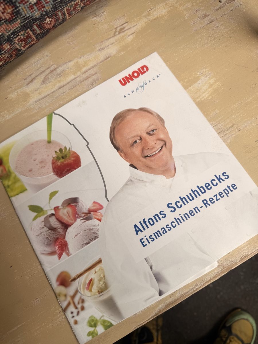 Küchengeräte: Unold Eismaschine mit Rezeptbuch – Gebraucht aus Wildegg von KramerBeni 5
