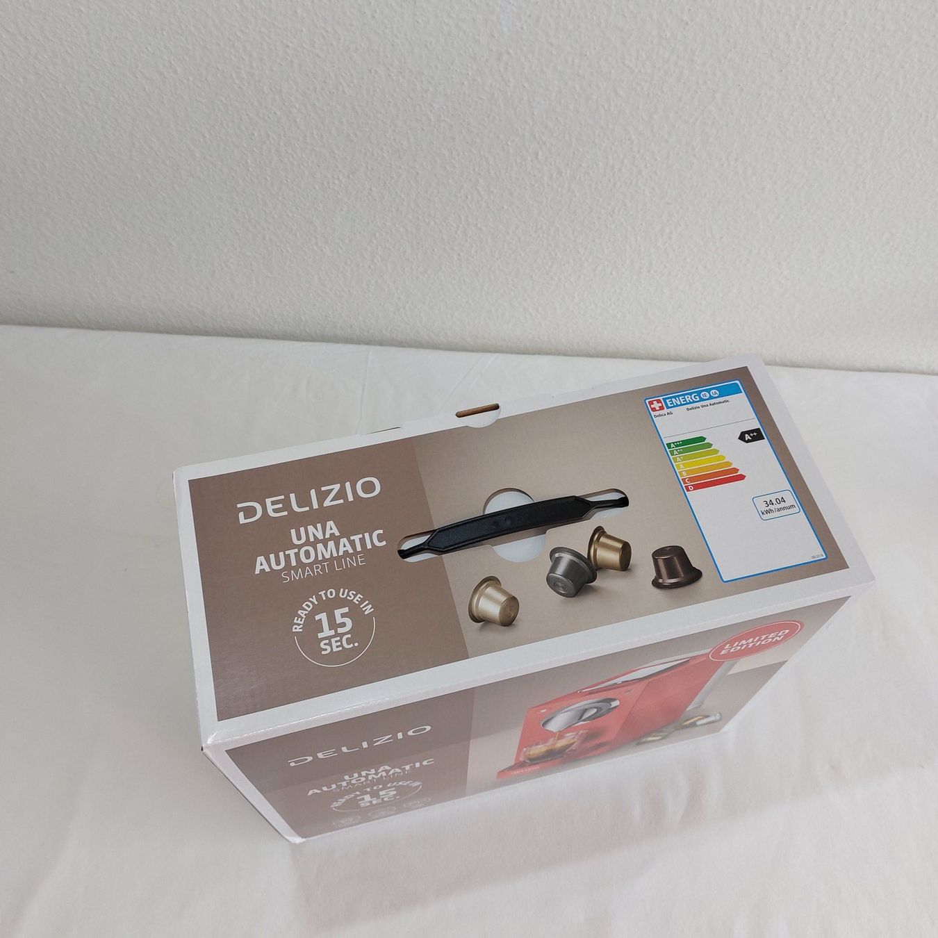 Kaffeemaschinen & Espressomaschinen: Delizio Kapsel - Kaffeemaschine Una cherry red – Neu und originalverpackt aus Bergdietikon von Zozo 4